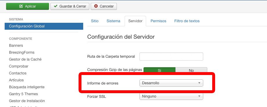 Error eXtplorer